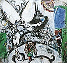 The Large Circus 1968 - Marc Chagall reproduction oil painting