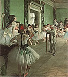 Dance Class 1874 - Edgar Degas