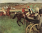 At the Races, Amateur Jockeys, 1876-87 - Edgar Degas