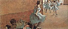 Dancers Climbing the Stairs, about 1886-90 - Edgar Degas reproduction oil painting