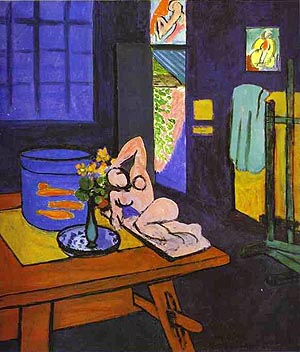 Red Fish in Interior 1912 - Henri Matisse reproduction oil painting