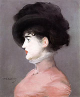 La Viennoise Portrait of Irma Brunner 1882 - Edouard Manet reproduction oil painting