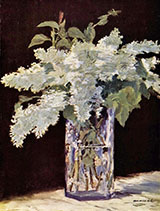 White Lilacs 1883 - Edouard Manet reproduction oil painting