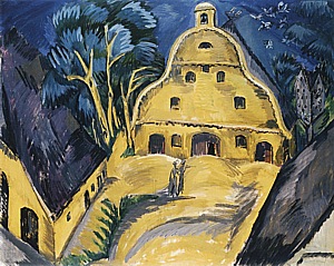 Staberhof Country Estate, Fehmarn I, 1913 - Ernst Kirchner reproduction oil painting