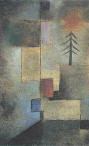 Little Pine Tree 1922 - Paul Klee reproduction oil painting