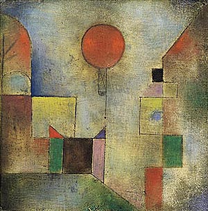 Red Balloon 1922 - Paul Klee reproduction oil painting