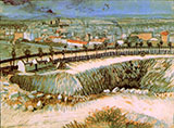 Outskirts of Paris near Montmartre, 1887 - Vincent van Gogh