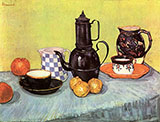 Still Life with Coffee Pot, 1888 - Vincent van Gogh reproduction oil painting