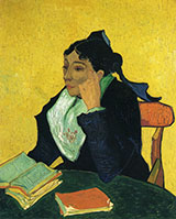 Madame Ginoux ('L'Arlesienne'), 1888 - Vincent van Gogh