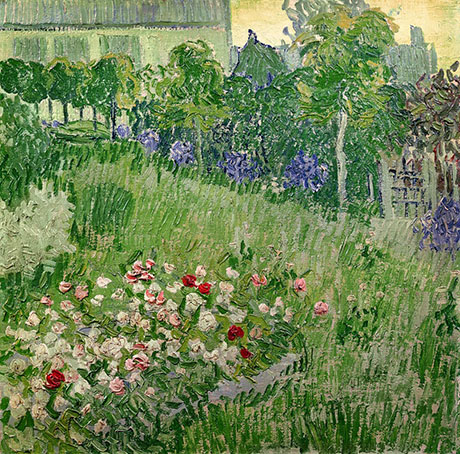 Daubigny's Garden at Auvers, 1890 - Vincent van Gogh reproduction oil painting