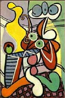 Yellow Jug - Pablo Picasso reproduction oil painting