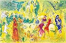 Wedding Feast in the Nymph's Grotto - Marc Chagall
