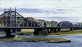 Macomb's Dam Bridge, 1935 - Edward Hopper reproduction oil painting