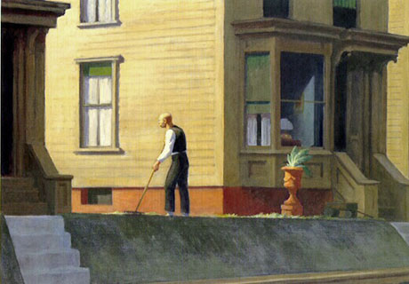 Pennsylvania Coal Town, 1947 - Edward Hopper reproduction oil painting