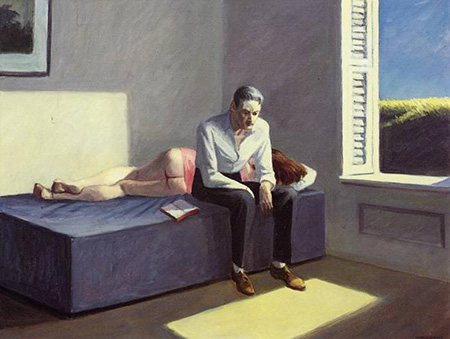 Excursion Into Philosophy, 1959 - Edward Hopper reproduction oil painting
