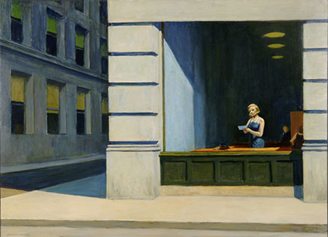 New York Office 1962 - Edward Hopper reproduction oil painting