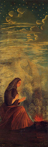 Winter, c. 1860-1862 - Paul Cezanne reproduction oil painting