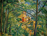 View of Chateau Noir 1904 - Paul Cezanne