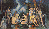 The Large Bathers c1905 - Paul Cezanne reproduction oil painting