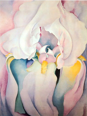 Light Iris - Georgia O'Keeffe reproduction oil painting