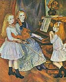 The Daughters of Catulle Mendes 1888 - Pierre Auguste Renoir