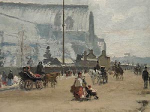 Upper Norwood, Crystal Palace 1870 - Camille Pissarro reproduction oil painting