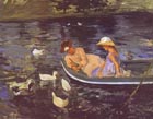 Summertime 1894 - Mary Cassatt reproduction oil painting