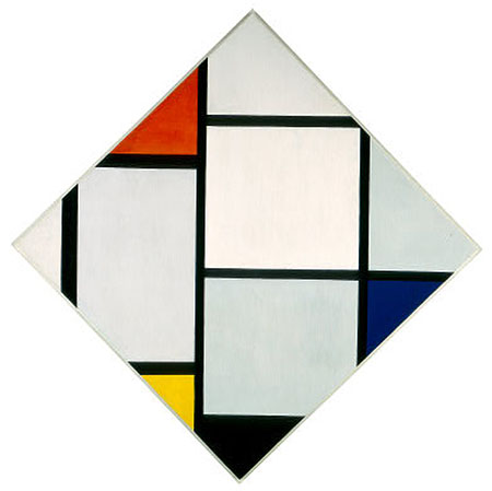 Tableau IV c1924 - Piet Mondrian reproduction oil painting