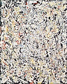 White Light 1954 - Jackson Pollock reproduction oil painting