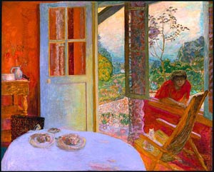 Dining Room in the Country 1913 - Pierre Bonnard reproduction oil painting