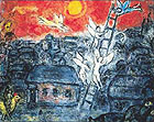 Jacob's Ladder - Marc Chagall