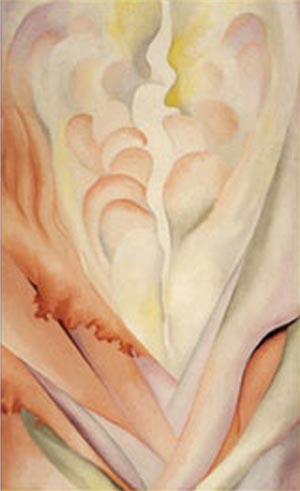 Flower Abstraction - Georgia O'Keeffe reproduction oil painting