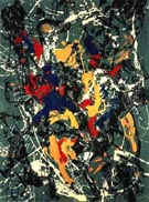 Number 3 1948 - Jackson Pollock reproduction oil painting