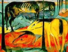 The Three Horses 1912 - Franz Marc