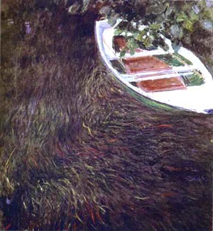 The Boat 1887 - Claude Monet reproduction oil painting