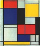 Tableau II - Piet Mondrian reproduction oil painting