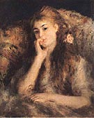 Portrait of a Young Girl 1878 - Pierre Auguste Renoir