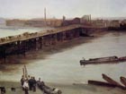 Brown and Silver: Old Battersea Bridge 1859 - James McNeill Whistler