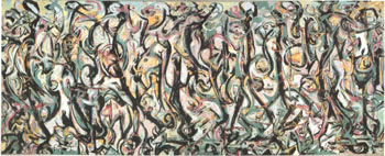Mural 1943 - Jackson Pollock reproduction oil painting