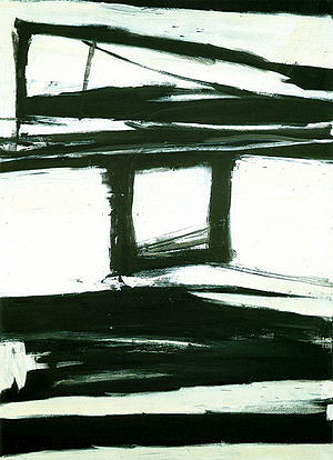 Palladio 1961 - Franz Kline reproduction oil painting