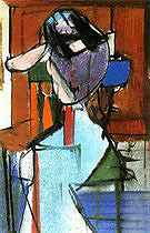 Seated Figure (Elizabeth) 1948 - Franz Kline