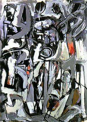 The Bridge 1951 - Franz Kline reproduction oil painting