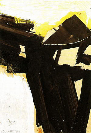 Untitled (Study for Sabro IV) 1961 - Franz Kline reproduction oil painting