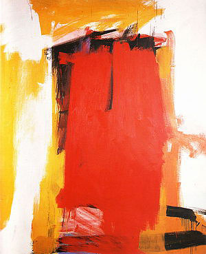 Harley Red 1959-60 - Franz Kline reproduction oil painting