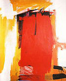 Harley Red 1959-60 - Franz Kline reproduction oil painting