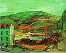 Pennsylvania Landscape 1948-49 - Franz Kline reproduction oil painting