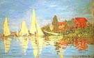 Regatta at Argenteuil - Claude Monet