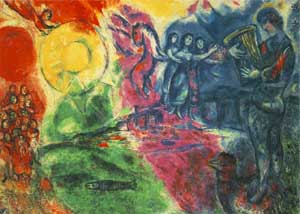 Orpheus 1969 - Marc Chagall reproduction oil painting