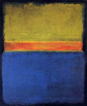 No 2 Blue Red and Green 1953 - Mark Rothko reproduction oil painting