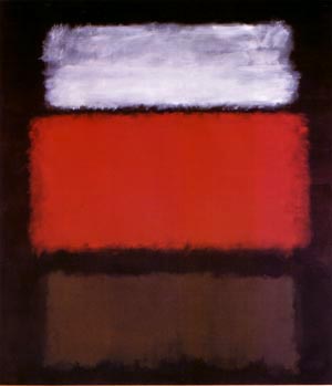 No 1 White Red 1962 - Mark Rothko reproduction oil painting